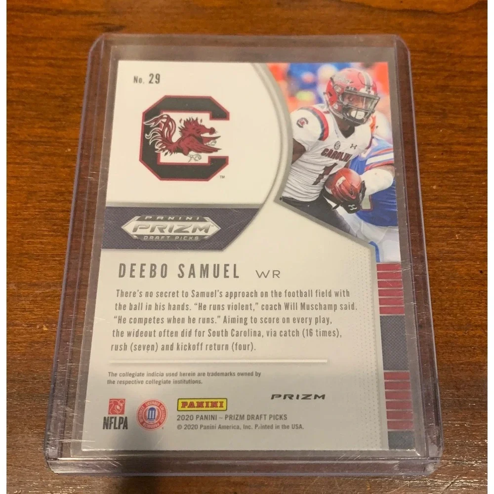 Deebo Samuel Panini Pink Pulsar Prizm